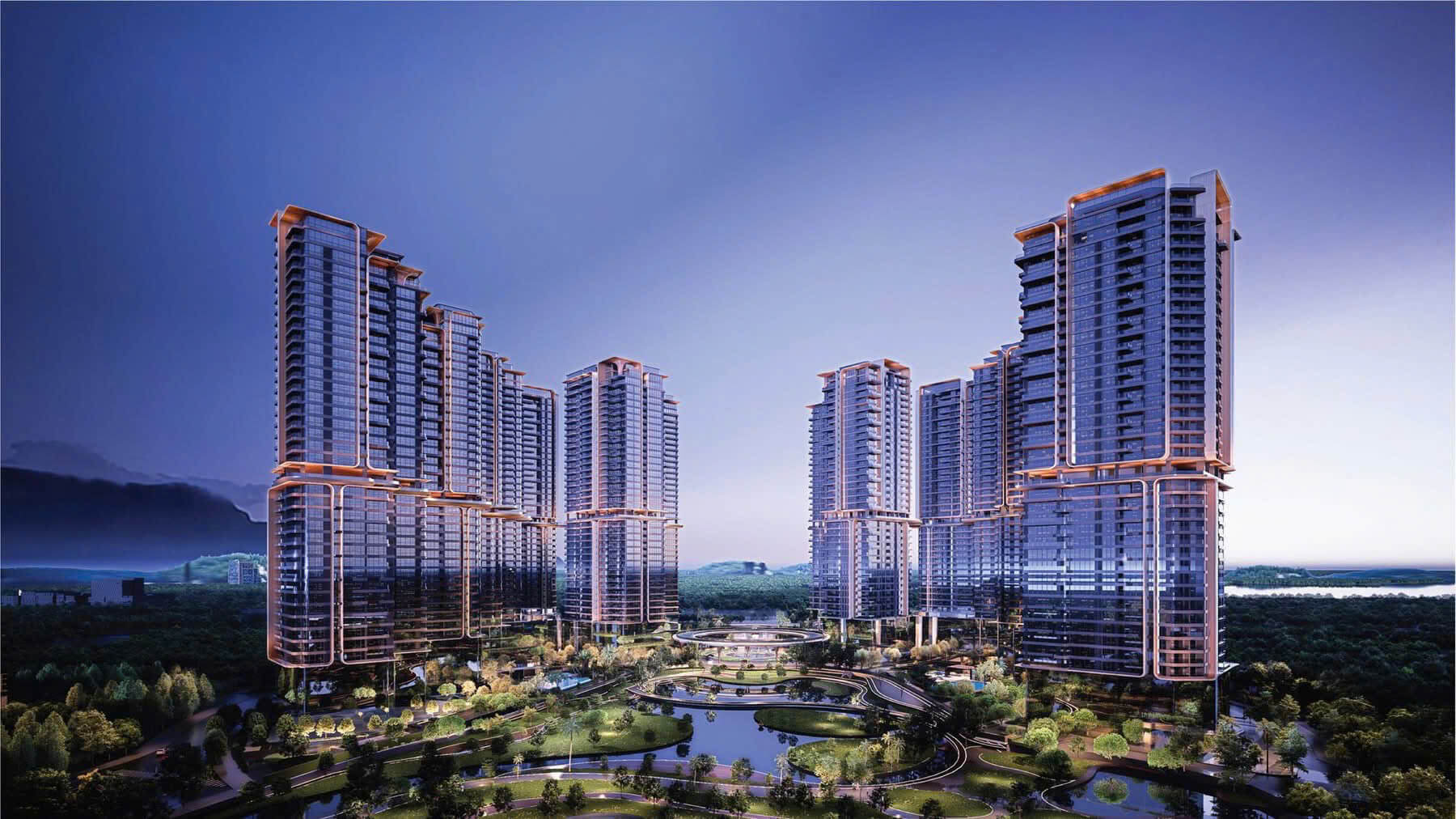 mặt bằng dự án the grand riveria đông anh