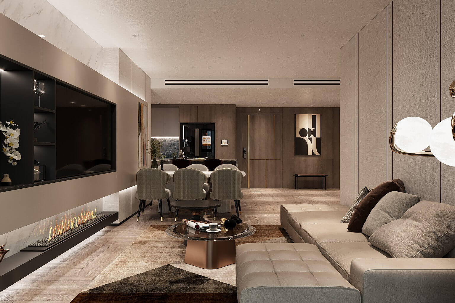 nội thất căn hộ the legatus 22 liễu giai